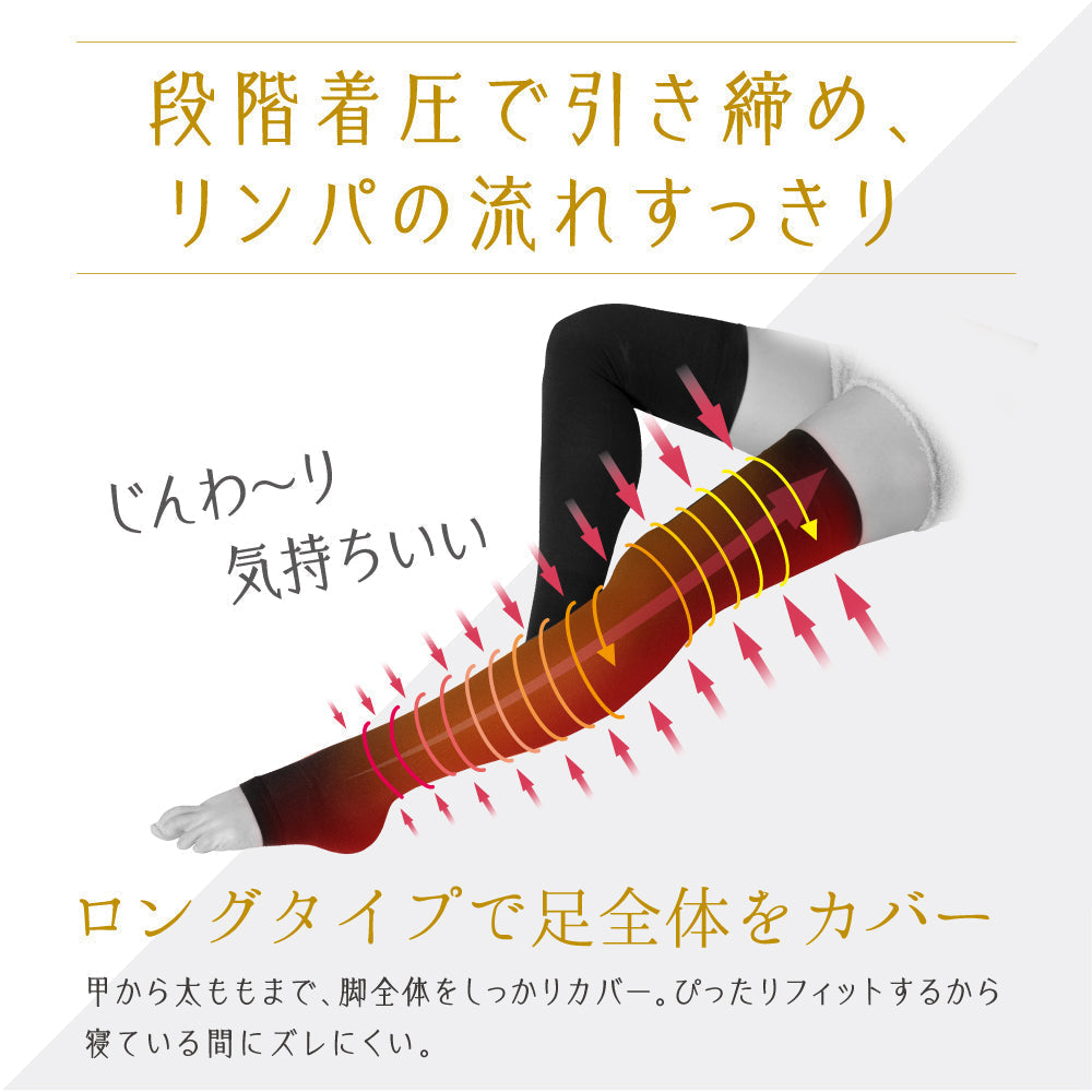 SHAPEDAYS むくまナイトソックス 3枚組 / 着圧レギンスプレミアム 2枚【kiki(@kiki_diet_training)さん限定500円OFF】