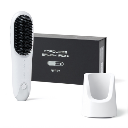 Agetuya コードレスブラシアイロンプラス【充電スタンド付き】