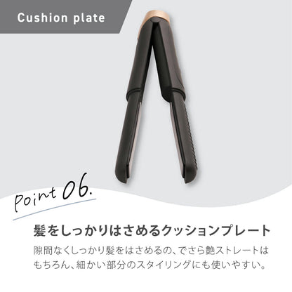 15%OFF特別価格 AgetuyaコードレスミニヘアアイロンⅡ【海外対応・機内持ち込み可能】